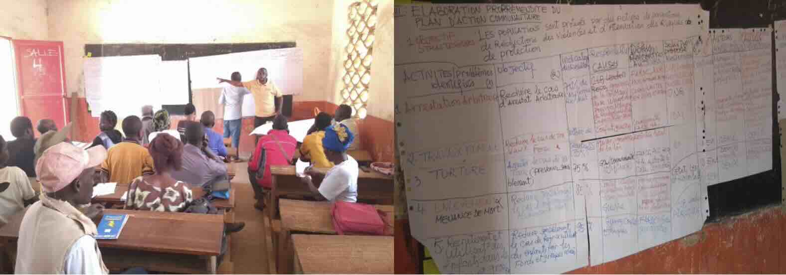Sensibilisation à la Paix et à la Sécurité à Lumanya et Mukera